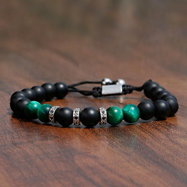beaded, strands luxury green tiger eye stone beads bracelet men handmade charm rope chain homme for women gifts, Black
beaded, strands luxury green tiger eye stone beads bracelet men handmade charm rope chain homme for women gifts, Black