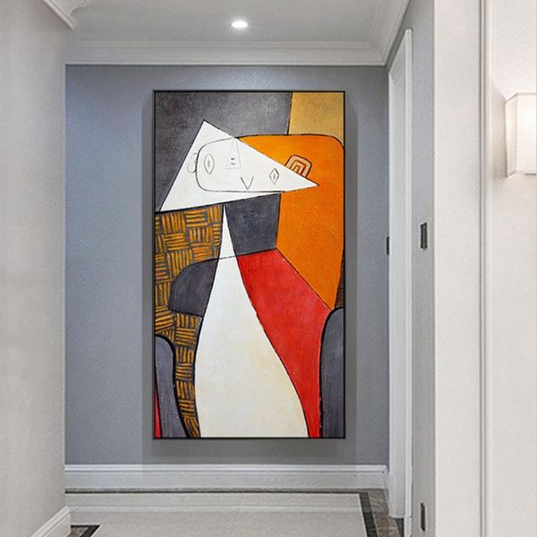 paintings abstract oil on canvas by picasso famous art reproductions wall posters and print for living room decor
paintings abstract oil on canvas by picasso famous art reproductions wall posters and print for living room decor