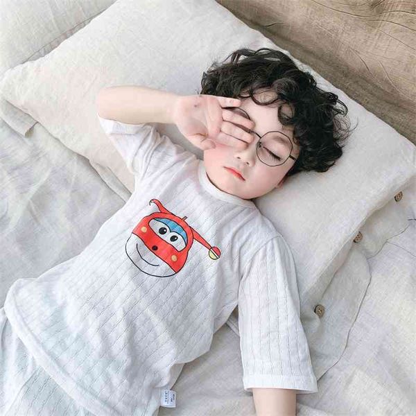 children's air-conditioned suit 2021 new boys' summer children's handsome fashionable clothes girls' pyjamas thin spring, Blue;red
children's air-conditioned suit 2021 new boys' summer children's handsome fashionable clothes girls' pyjamas thin spring, Blue;red