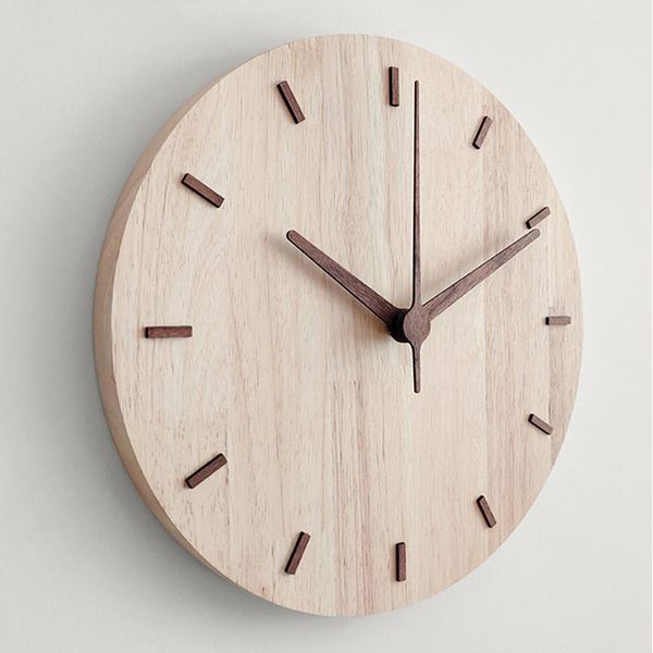 wall clocks nordic walnut wood clock modern design minimalist style kitchen 3d stickers art watch home decor 12 inch
wall clocks nordic walnut wood clock modern design minimalist style kitchen 3d stickers art watch home decor 12 inch