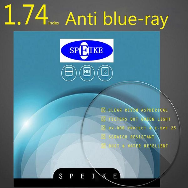other fashion accessories speike lenses 1.74 mr anti blue-ray hyperopic myopia uv protect scratch resistant resin aspheric, Silver
other fashion accessories speike lenses 1.74 mr anti blue-ray hyperopic myopia uv protect scratch resistant resin aspheric, Silver