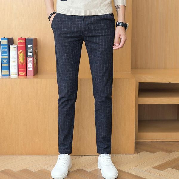 men's pants plaid men casual trousers business banquet dress size 28 29 30 31 32 36 38 slim elegant comfortable mens, Black
men's pants plaid men casual trousers business banquet dress size 28 29 30 31 32 36 38 slim elegant comfortable mens, Black