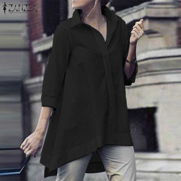 women's blouses & shirts blouses elegant irregular casual autumn long sleeve blusas female lapel tunic plus size chemise dc2f, White
women's blouses & shirts blouses elegant irregular casual autumn long sleeve blusas female lapel tunic plus size chemise dc2f, White