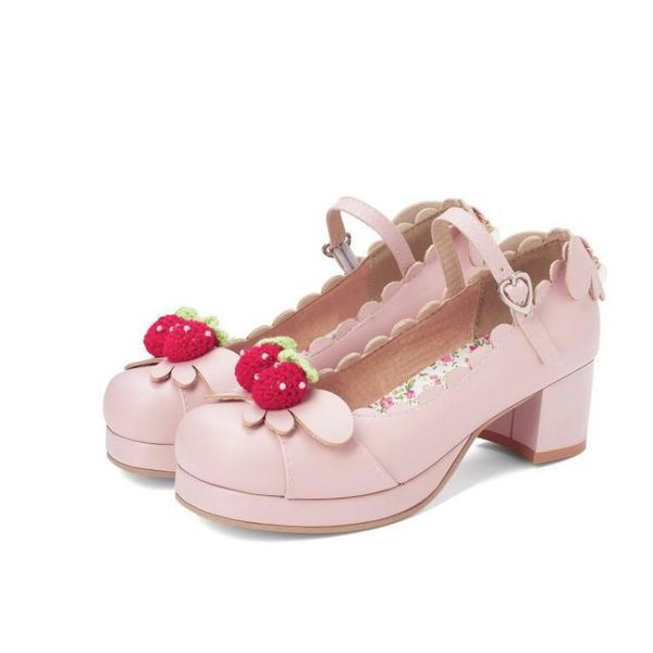 estilo japons lolita sapatos doce adorvel morango, princesa cosplay menina, salto mdio sapato feminino, Black
estilo japons lolita sapatos doce adorvel morango, princesa cosplay menina, salto mdio sapato feminino, Black