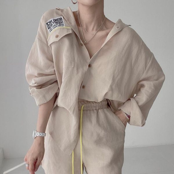women's two piece pants alien kitty 2021 autumn ladies two-piece suit turn down collar long-sleeved pocket blouse+ straight casual plai, White
women's two piece pants alien kitty 2021 autumn ladies two-piece suit turn down collar long-sleeved pocket blouse+ straight casual plai, White
