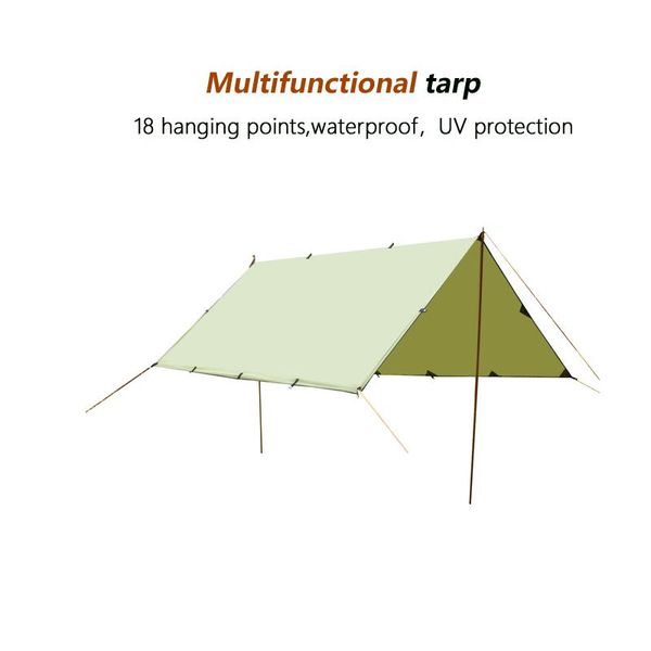 ultralight tarp outdoor camping survival sun shelter tent shade awning silver coating waterproof beach picnic tents and shelters
ultralight tarp outdoor camping survival sun shelter tent shade awning silver coating waterproof beach picnic tents and shelters
