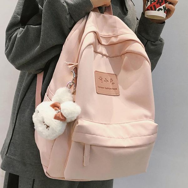 backpack fashion waterproof student schoolbag men black nylon cute women for teenage girls school mochila rucksack
backpack fashion waterproof student schoolbag men black nylon cute women for teenage girls school mochila rucksack