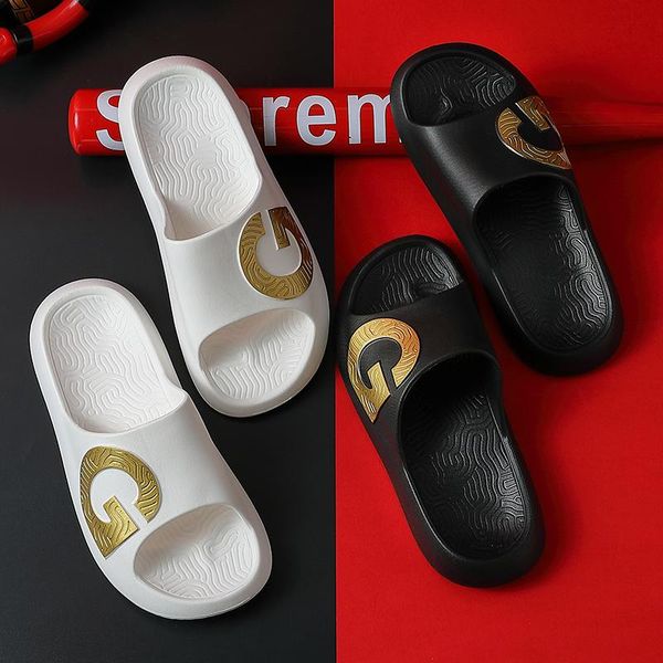 slippers women/men trend fashion outdoor thick sole slipper couple indoor bathroom non-slip floor slides deodorant mute, Black
slippers women/men trend fashion outdoor thick sole slipper couple indoor bathroom non-slip floor slides deodorant mute, Black
