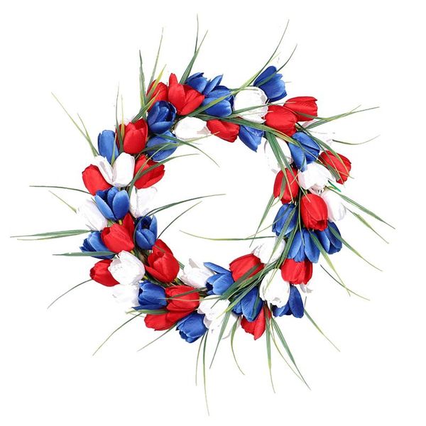 decorative flowers & wreaths simulation tulip wreath long leaf garland wall hanging door home decoration accessories
decorative flowers & wreaths simulation tulip wreath long leaf garland wall hanging door home decoration accessories