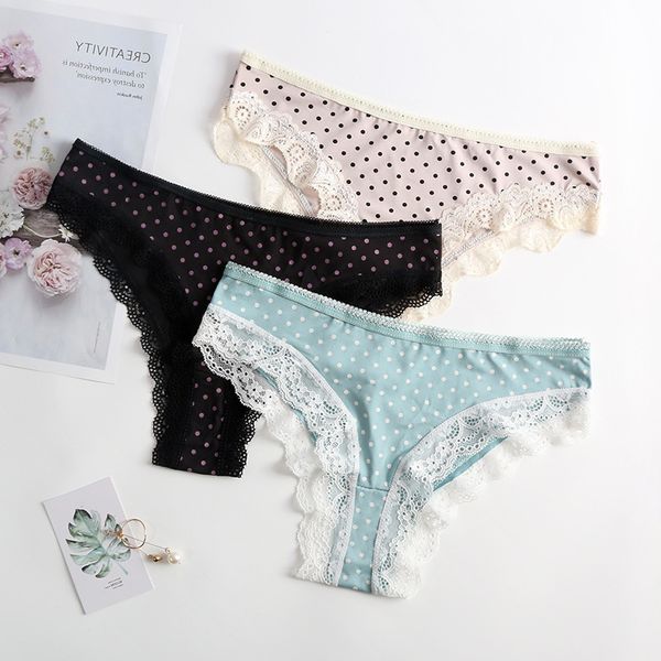 underwear lace seamless panties women's cotton female low waist breathable underpants lingerie briefs, Black;pink
underwear lace seamless panties women's cotton female low waist breathable underpants lingerie briefs, Black;pink