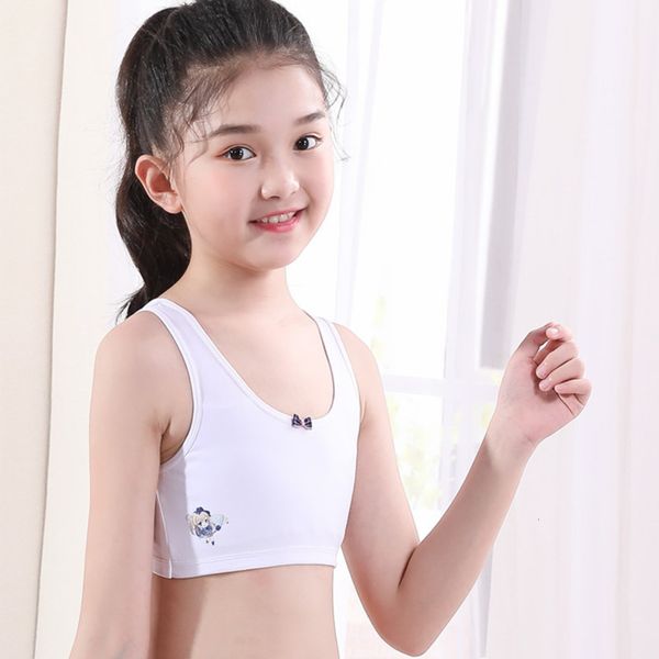 lingerie girl primary students' developing underwear girls' middle school wide shoulder cotton bump bra children's vest, Black;pink
lingerie girl primary students' developing underwear girls' middle school wide shoulder cotton bump bra children's vest, Black;pink