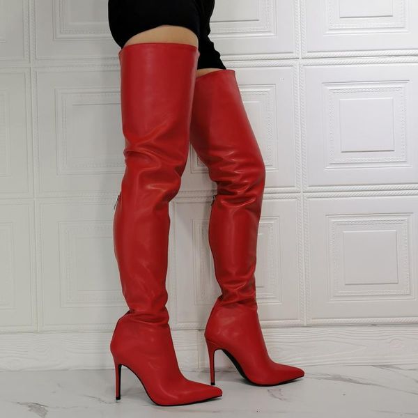 slippers red wedding boots dance high heels shoes for woman leather latex 1 rlq2, Black
slippers red wedding boots dance high heels shoes for woman leather latex 1 rlq2, Black