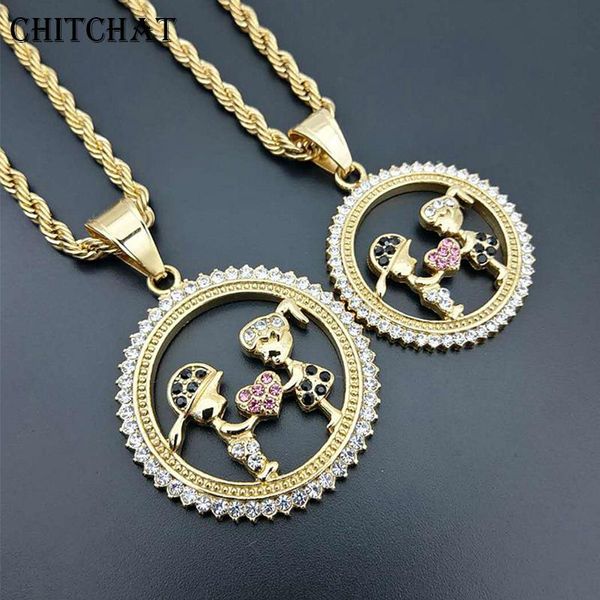 pendant necklaces bling lovers couple cute baby boy girl heart long chain necklace for women men kids jewelry family gifts, Silver
pendant necklaces bling lovers couple cute baby boy girl heart long chain necklace for women men kids jewelry family gifts, Silver