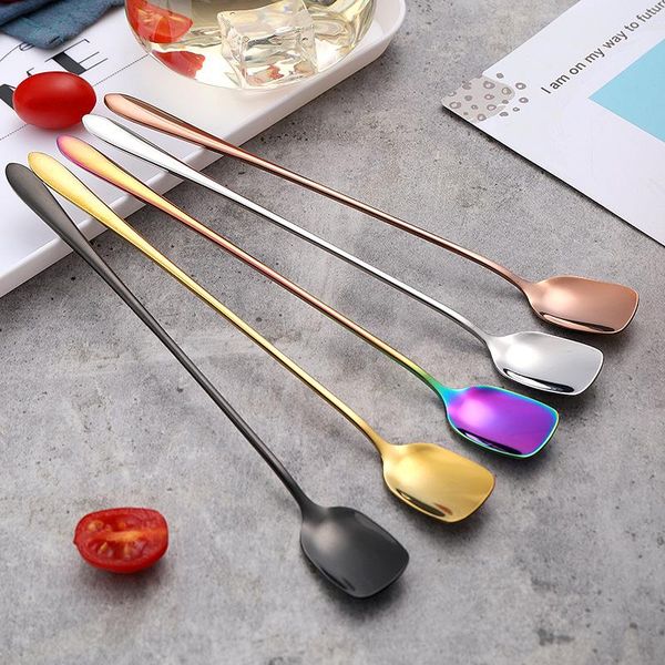 spoons 304 stainless steel ice cream spoon scoop coffee tea 5 colors long kitchen tools kitchenware
spoons 304 stainless steel ice cream spoon scoop coffee tea 5 colors long kitchen tools kitchenware
