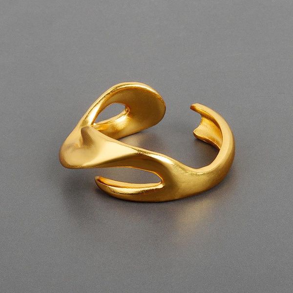 cluster rings 925 sterling silver irregular distorted texture for women trendy creative hollow geometry ring female party jewelry gifts, Golden;silver
cluster rings 925 sterling silver irregular distorted texture for women trendy creative hollow geometry ring female party jewelry gifts, Golden;silver
