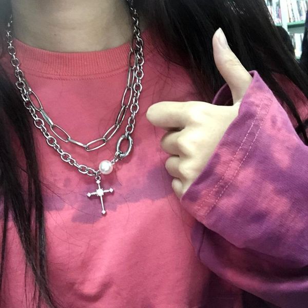 chains cross jesus necklace women rhinestone woman necklaces layered beads chain fashion silver color punk european zinc alloy collares
chains cross jesus necklace women rhinestone woman necklaces layered beads chain fashion silver color punk european zinc alloy collares