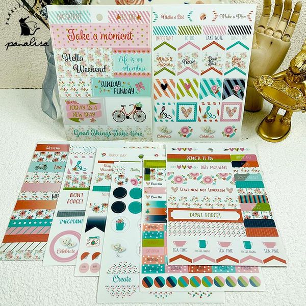 gift wrap panalisacraft 8 sheets 225pcs planner stickers floral washi sticker for scrapbooking diy projects/po /card making crafts
gift wrap panalisacraft 8 sheets 225pcs planner stickers floral washi sticker for scrapbooking diy projects/po /card making crafts