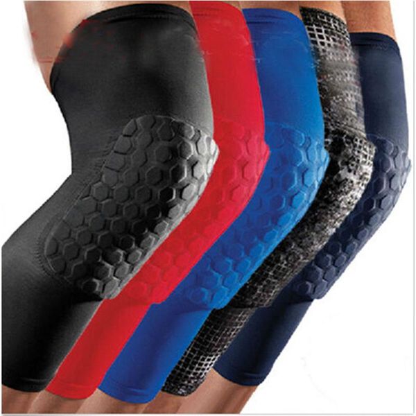 elbow & knee pads sports safety professional breathable honeycomb long support brace protector sport leg sleeve kneepad, Black;gray
elbow & knee pads sports safety professional breathable honeycomb long support brace protector sport leg sleeve kneepad, Black;gray