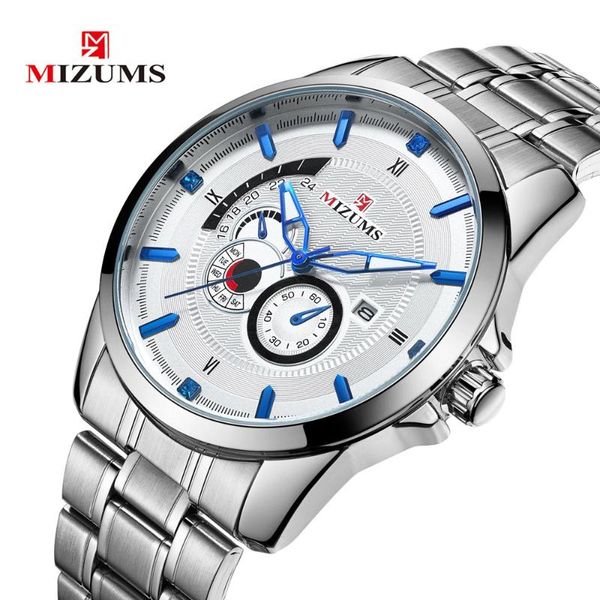 wristwatches mizums watches iced out diamond men quartz watch silver stainless band mens wristwatch male date waterproof clocks reloj hombre, Slivery;brown
wristwatches mizums watches iced out diamond men quartz watch silver stainless band mens wristwatch male date waterproof clocks reloj hombre, Slivery;brown