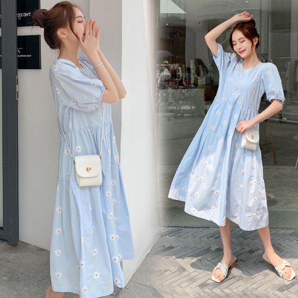 maternity dresses 8130# clothes summer cotton short sleeve o neck stylish floral dress for pregnant women pregnancy, White
maternity dresses 8130# clothes summer cotton short sleeve o neck stylish floral dress for pregnant women pregnancy, White