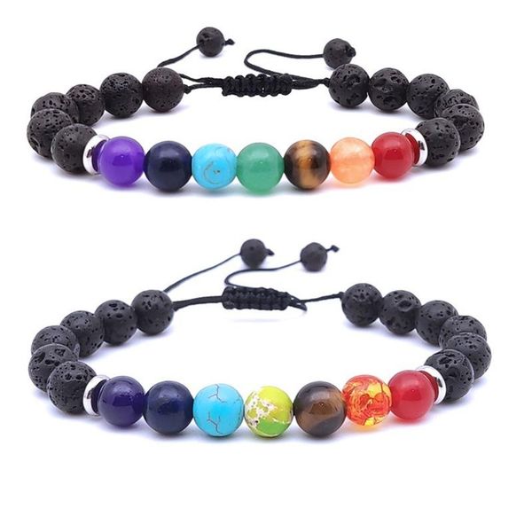 beaded, strands briaded 8mm seven chakra stone bracelet black lava beads women men buddha yoga strand bracelets jewelry
beaded, strands briaded 8mm seven chakra stone bracelet black lava beads women men buddha yoga strand bracelets jewelry
