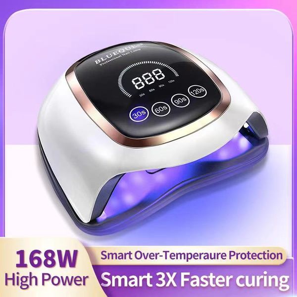nail dryers doddohome dryer168w led uv lamp, suitable for gel polishing, automatic sensor digital display 4 timer drying lamp
nail dryers doddohome dryer168w led uv lamp, suitable for gel polishing, automatic sensor digital display 4 timer drying lamp