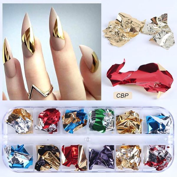 nail sequins irregular flakes shiny paper fashion glitter powder for home1, Silver;gold
nail sequins irregular flakes shiny paper fashion glitter powder for home1, Silver;gold