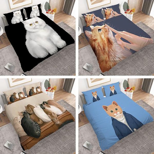 bedding sets home textiles 3d cat set for girls boys cute colorful dog bedspread 2/3 piece color animal duvet cover pillowcase
bedding sets home textiles 3d cat set for girls boys cute colorful dog bedspread 2/3 piece color animal duvet cover pillowcase