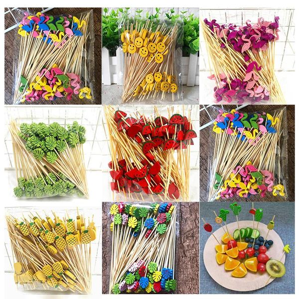 forks 100 pcs 12cm disposable bamboo picks fruit cocktail handmade toothpicks picnic party supplies decoration
forks 100 pcs 12cm disposable bamboo picks fruit cocktail handmade toothpicks picnic party supplies decoration
