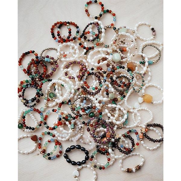 cluster rings ins boho handmade natural stone for women 2021 fashion stainless steel jewelry wedding party beaded gift multi color, Golden;silver
cluster rings ins boho handmade natural stone for women 2021 fashion stainless steel jewelry wedding party beaded gift multi color, Golden;silver