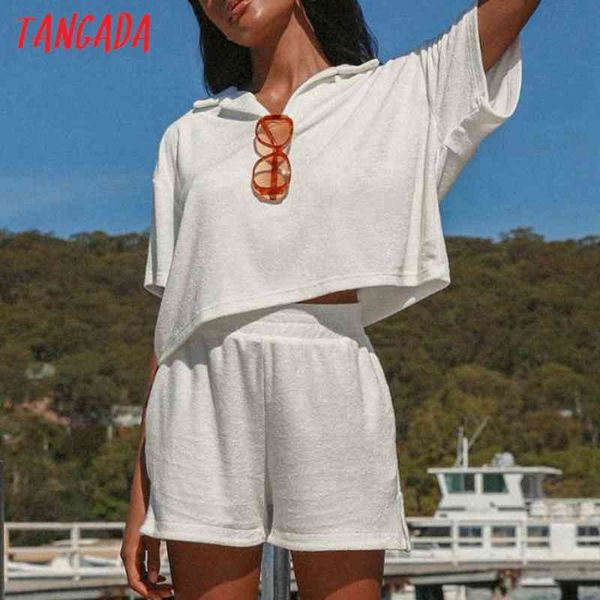 women's solid summer crop t shirt short fashion suit 2 piece set 4p60 210416, White
women's solid summer crop t shirt short fashion suit 2 piece set 4p60 210416, White