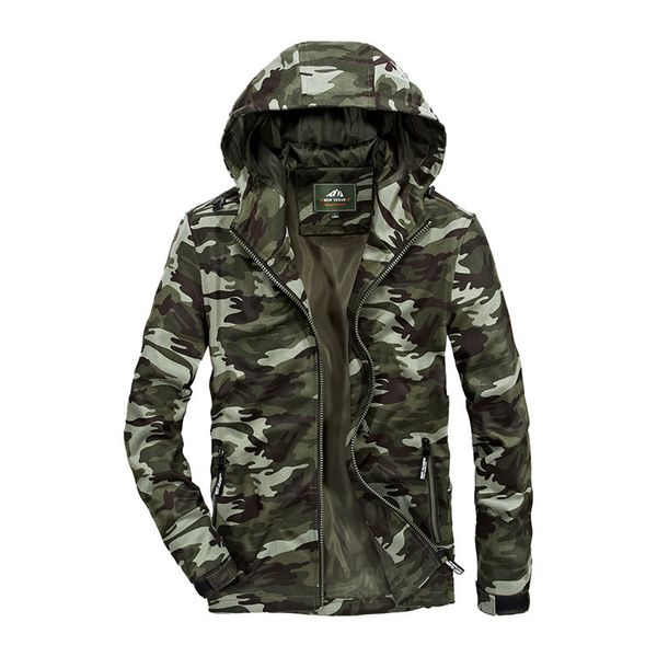 Fashion Jacket 58167#2021 Spring and Autumn Men's Outdoor Sports Leisure Hooded Camouflage Windproof Coat, Army green
Fashion Jacket 58167#2021 Spring and Autumn Men's Outdoor Sports Leisure Hooded Camouflage Windproof Coat, Army green