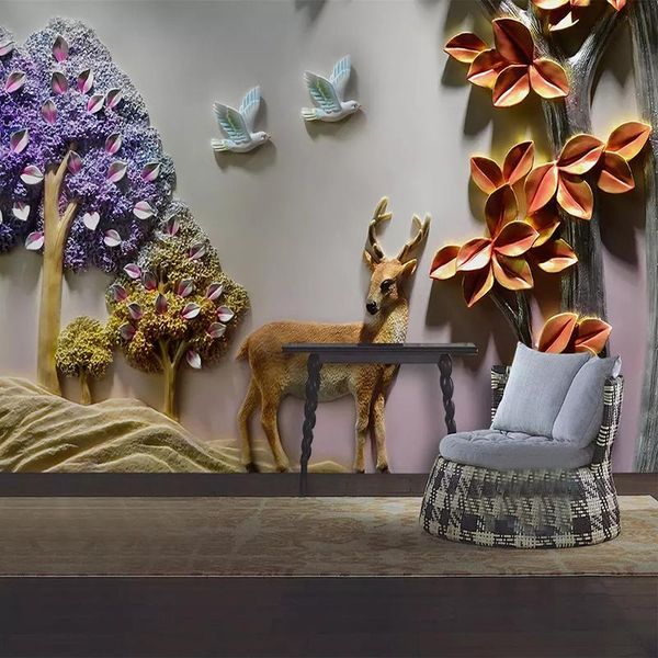 wallpapers dropship custom mural wallpaper 3d stereo relief tree deer animal po wall study room home decor background
wallpapers dropship custom mural wallpaper 3d stereo relief tree deer animal po wall study room home decor background