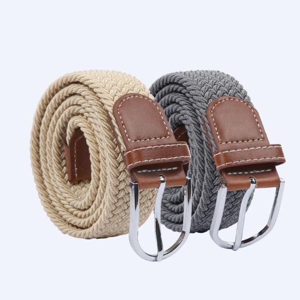 belts 3.5cm elastic casual ladies alloy pin buckle canvas youth student solid color woven trouser belt, Black;brown
belts 3.5cm elastic casual ladies alloy pin buckle canvas youth student solid color woven trouser belt, Black;brown