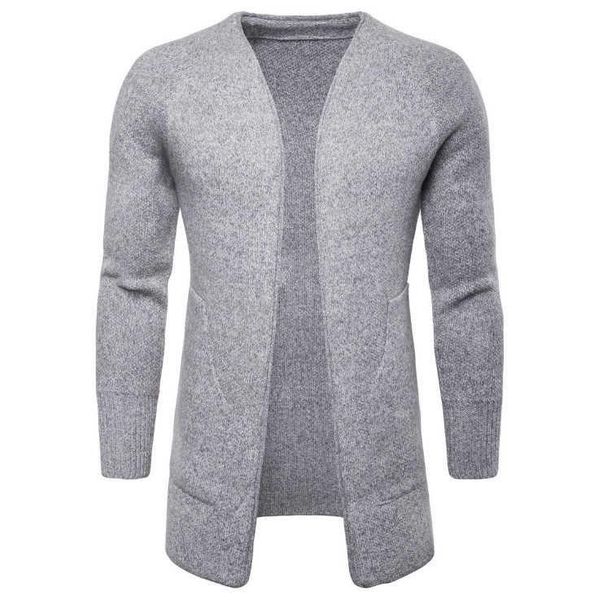 men's sweaters europe and america long cardigan knitted sweater men autumn thicken grey sweatercoat fashion knitwear cloak male, White;black
men's sweaters europe and america long cardigan knitted sweater men autumn thicken grey sweatercoat fashion knitwear cloak male, White;black