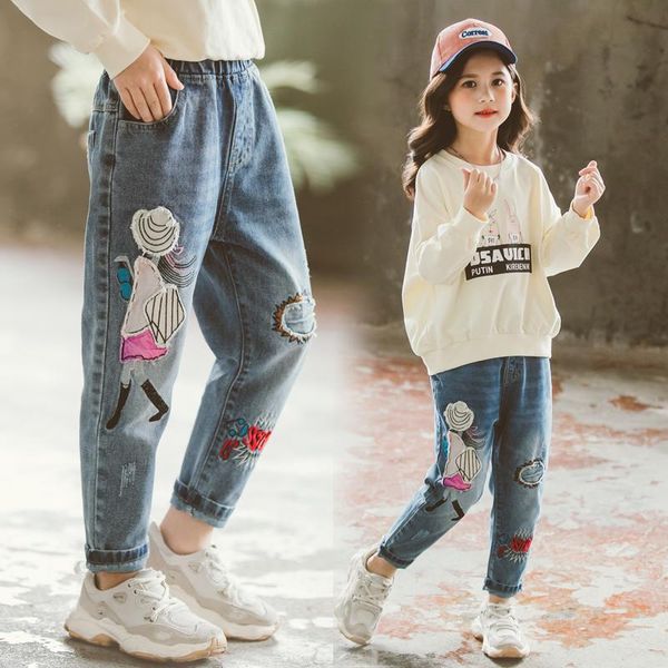 jeans cartoon blue for kids girls toddler ripped clothes cute princess denim trousers baby girl cotton teenage pants 12t
jeans cartoon blue for kids girls toddler ripped clothes cute princess denim trousers baby girl cotton teenage pants 12t