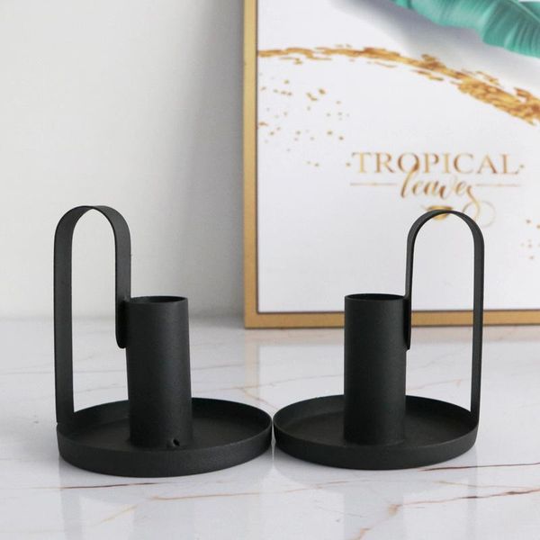 candle holders 1/2pcs retro iron holder matte black candlestick simple elegant table decorations for dining room christmas sdf-ship
candle holders 1/2pcs retro iron holder matte black candlestick simple elegant table decorations for dining room christmas sdf-ship