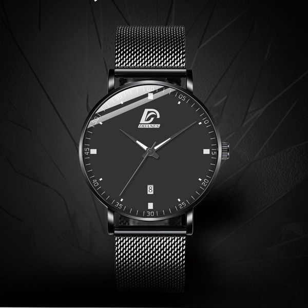 wristwatches reloj hombre men's quartz watch stainless steel calendar wristwatch for men sports clock geneva relogio masculino, Slivery;brown
wristwatches reloj hombre men's quartz watch stainless steel calendar wristwatch for men sports clock geneva relogio masculino, Slivery;brown