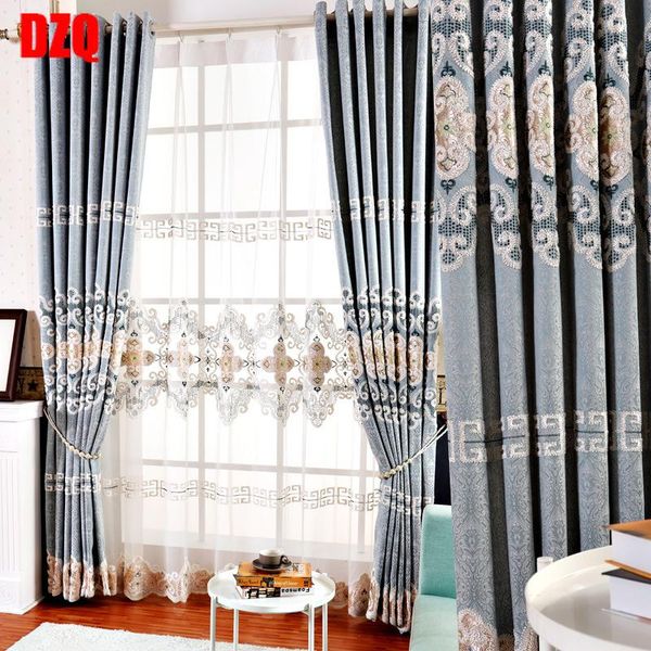 curtain & drapes european style flannel embroidered french window bedroom living room finished shading blue
curtain & drapes european style flannel embroidered french window bedroom living room finished shading blue