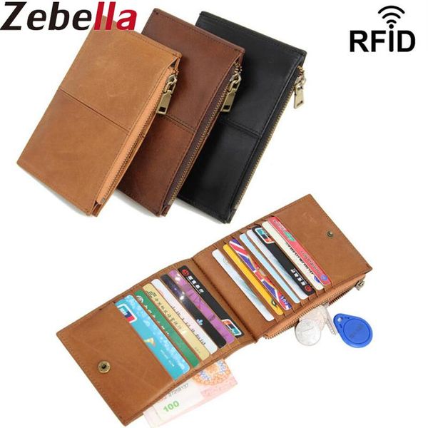 wallets zebella vintage men wallet 100% genuine leather short anti theft rfid slim male purse coin pocket po card holder, Red;black
wallets zebella vintage men wallet 100% genuine leather short anti theft rfid slim male purse coin pocket po card holder, Red;black