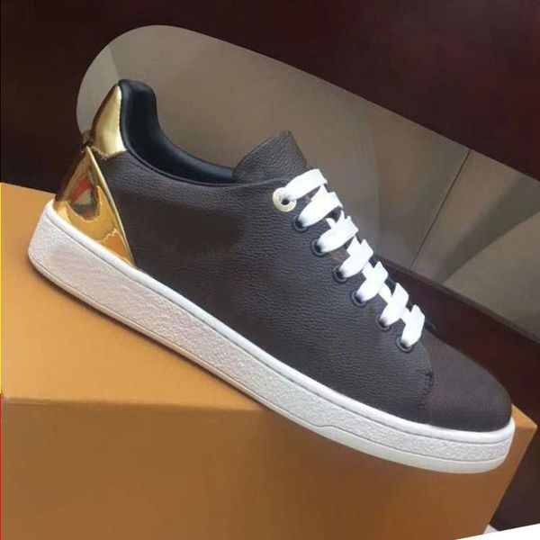 40-41-42-45 fashion casual shoes women travel brown lace-up sneakers 100% cowhide flat letters size white leather sneaker platform woma ucvq, Black
40-41-42-45 fashion casual shoes women travel brown lace-up sneakers 100% cowhide flat letters size white leather sneaker platform woma ucvq, Black