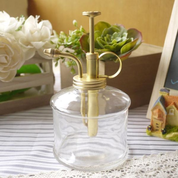 small glass potted spray bottle pot copper watering retro gardening tool succulents equipments
small glass potted spray bottle pot copper watering retro gardening tool succulents equipments