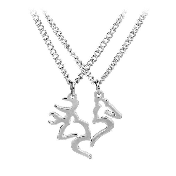 pendant necklaces lovers necklace creativity simple fashion elk valentine's day gifts for girlfriend boyfriend accessories, Silver
pendant necklaces lovers necklace creativity simple fashion elk valentine's day gifts for girlfriend boyfriend accessories, Silver
