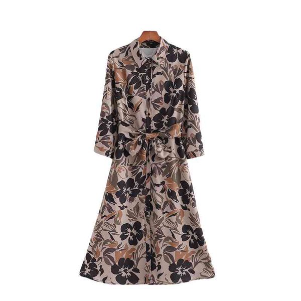 vintage women floral print dress fashion ladies turn down collar elegant female bow sashes girls chic 210427, Black;gray
vintage women floral print dress fashion ladies turn down collar elegant female bow sashes girls chic 210427, Black;gray