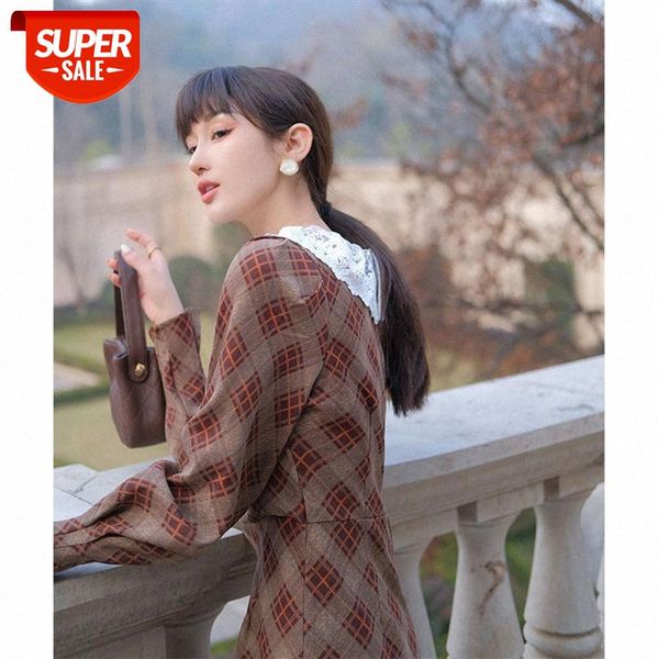temperament french retro court style pattern dress lace trim mermaid skirt mid-length girl #g87q, White;black
temperament french retro court style pattern dress lace trim mermaid skirt mid-length girl #g87q, White;black