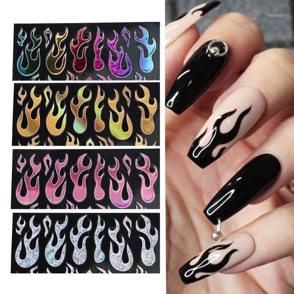 fire flame nail sticker diy art decoration self adhesive manicure applique color stickers & decals1, Black
fire flame nail sticker diy art decoration self adhesive manicure applique color stickers & decals1, Black