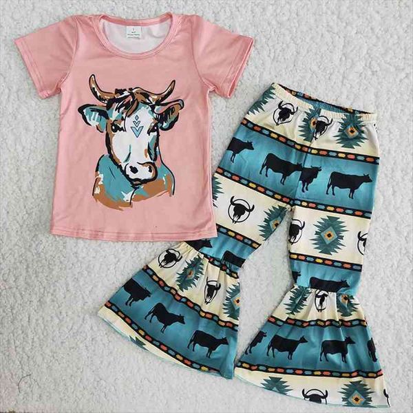 toddler infant girl cow print short sleeve t-shirt farm life bell bottom fashion baby outfit wholesale boutique clothes, White
toddler infant girl cow print short sleeve t-shirt farm life bell bottom fashion baby outfit wholesale boutique clothes, White