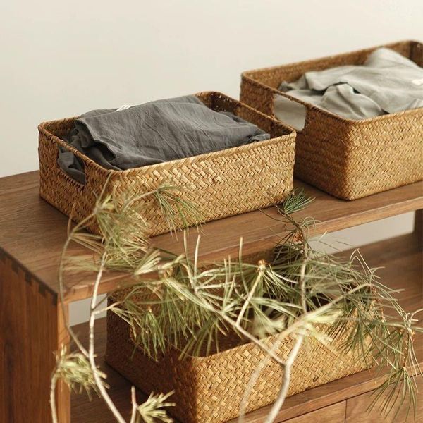 storage baskets hand-woven rectangular rattan wicker basket fruit tea snack bread picnic cosmetic box houseware
storage baskets hand-woven rectangular rattan wicker basket fruit tea snack bread picnic cosmetic box houseware