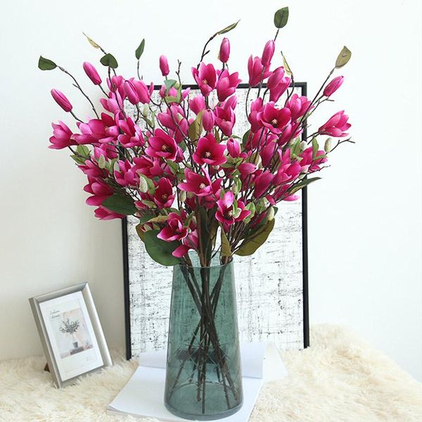 magnolia artificial flower silk for wedding decoration fake flowers branch home diy decorative & wreaths
magnolia artificial flower silk for wedding decoration fake flowers branch home diy decorative & wreaths