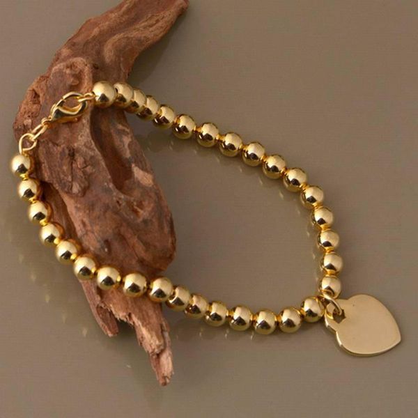 link, chain heart shape pendant bracelets woman's beaded stainless steel color/rose gold color cute girls jewelry gift, Black
link, chain heart shape pendant bracelets woman's beaded stainless steel color/rose gold color cute girls jewelry gift, Black